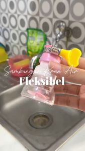 WARS Sambungan Saringan Kran Air Flexible Dengan Batu Maifan Penjernih Air