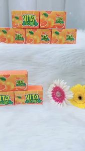 (Mua1 tặng 1) Xà phòng bưởi VITA Soap - Hõ trợ làm sạch da mặt mờ thâm sáng da Lepeau 85gr
