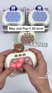Đồ chơi Pop it thế hệ mới bấm nút theo đèn dành cho trẻ em