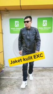 Foratjin -Jaket Kulit Garut Motor Steal Exc Edition
