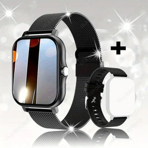 2026 Smart Watch 2.01 HD Display Answer Make Call Message Preview Sport Modes DIY Dial Weather Forecast Smart Watch Men Women