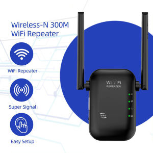 RLG Wired/Unwired WIFI Repeater 300Mbps Wireless WIFI Signal Range Extender WIFI Repeater WIFI Extender WIFI Access Point WIFI Rumah untuk hp