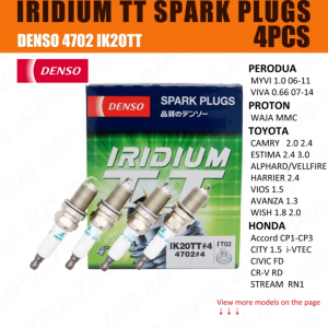 100% ORI DENSO 4702 IK20TT Iridium TT Spark Plug For City CIVIC Accord Jazz / Vios Wish ESTIMA Camry