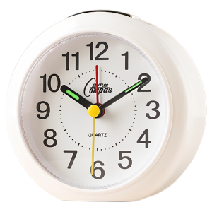 Compas | Cute Silent Night Light Alarm Clock
