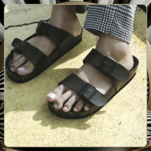 Inovable Sandal Casual Pria Wanita | Ringan Nyaman & Anti Slip - Lucius Full Black