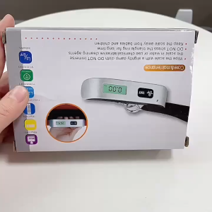 便携式行李秤50KG/110lb Hanging Electronic Digital Luggage Scale