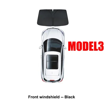 For Tesla Model 3 Y Juniper Highland 2020-2025 2026 Side Window with Suction Cups Front Rear Windshield Privacy Sun Shade Cover