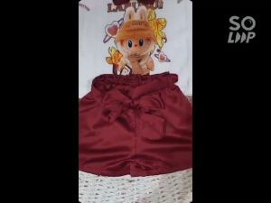 Setelan Labubu Kuromi Lucu 1-6thn Baju Anak Perempuan trend Kekinian