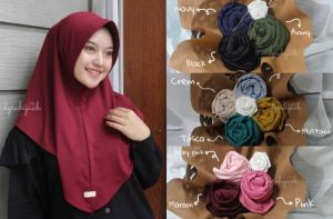Bergo Sport Hamidah Menutup Dada size m
