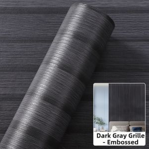 Imitation Wood Grille Vertical Stripe Wallpaper