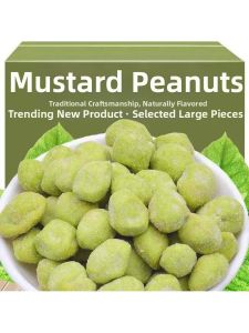 Wasabi Flavor Peanuts Snacks