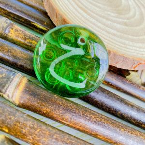 Tibetan Glass Energy Talisman Pendant Necklace Male Female Universal New Fashion Jewelry Fresh Outstock Non-Embedded Item