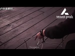 ขาตั้งกล่องน้ําแข็ง แบบพับได้ จัดเก็บง่าย สําหรับตั้งแคมป์ เดินป่า ในร่ม