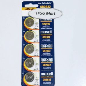 Pin 2032 CR2032 - 3V Pin 3V / Pin Maxell Lithium Battery (Pin Cmos 2032) / Giá bán 2 Viên (Vĩ 1 Viên)
