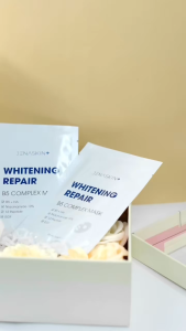 Mask/ Mặt nạ dưỡng trắng nhã nắng phục hồi da Jenaskin Whitening Repair B5 Complex 25ml - Hàn Quốc