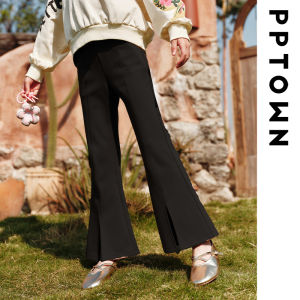 PPTOWN | Spring Girls Leisure Bell Bottom Pants