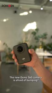 Túi Bảo Vệ Mini Ronkoen Cho DJI Osmo 360 Hộp Đựng Chống Nước Hộp Đựng Túi Cứng Đựng Phụ Kiện Máy Ảnh Hành Động