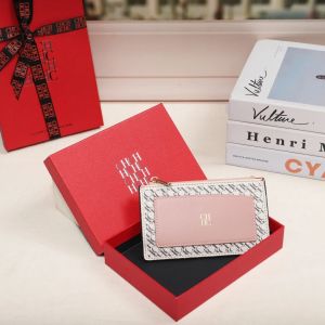 Womens Wallet Multi-Use Compact Fashion Money Clip Multiple Colors Elegant Convenient Boxes Simple Color Womens Card Bag