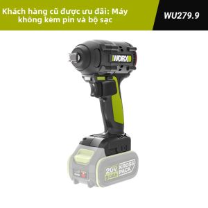 Worx | Máy Vặn Vít Điện Cao Mô-men Động Pin Lithium