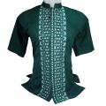Ar-Rohman Store21/Baju Koko Bordir Lengan Pendek Motif Warna/Baju Koko Murah Katun Mikro Adem. 