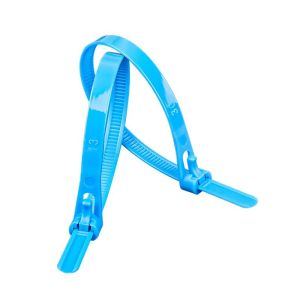 Reusable Nylon Cable Ties Self-Locking Plastic Sealing Straps Fixation Bands Tightening Buckles Colorful Office Equipment Supplies