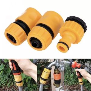 BỘ 1 đầu nối gắn vòi nước kèm 2 đầu nối ống nước 1/2 3/4 chất lượng cao
