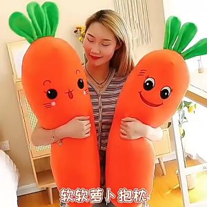 CÀ RỐT 20CM GẤU BÔNG ĐỒ CHƠI CHO BÉ HÌNH CÀ RỐT CAM KẾT VẢI MỊN ĐẸP