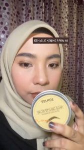 EELHOE Gel Pembentuk Alis Transparan & Tahan Lama (50g+kuas)