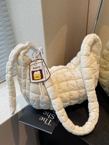 Korean Style Cloud Bubble Single Shoulder Bag Womens Large Capacity Spring Summer Fashionable Dumpling Crossbody Bag