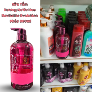 Sữa tắm hương nước hoa Revitalite Evolution của Pháp 800m Siêu thơm Chính Hãng.