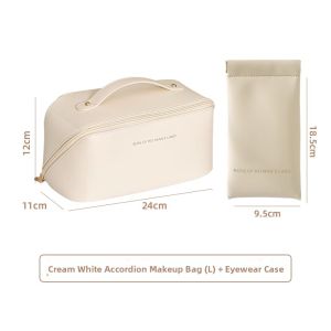KUNFU | Large Capacity Premium Travel Makeup Bag