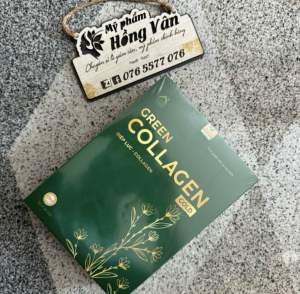 Diệp lục Collagen gold phiên bản mới hộp 30 gói
