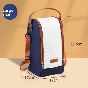 XIAOCHUSHU | Thermal Lunch Box Bag Large Capacity Handheld