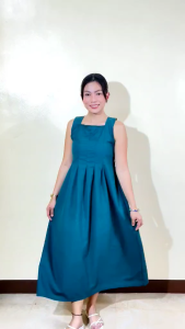 AllMart Clothing Zia Dress - Chic Design for Stylish Casual Wear Sleeveless Maxi Dress for Women Bas