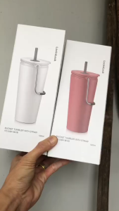 Ly Giữ Nhiệt Có Ống Hút LocknLock Bucket Tumbler With Straw