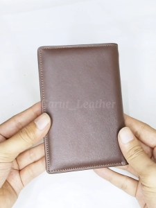 Dompet Kulit Pria 3/4 Original Kulit Sapi Resleting