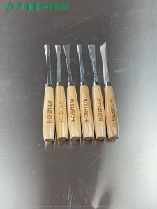 6PCS Wood Carving Chisel Set Woodcarving Sharp Woodworking Tools Pahat Ukiran Kayu Alat CARPENTRY Hand Tool Kit DIY Hand Tools Wood Chisels Set Durable Steel Wear-resistant Wood Carving Tools