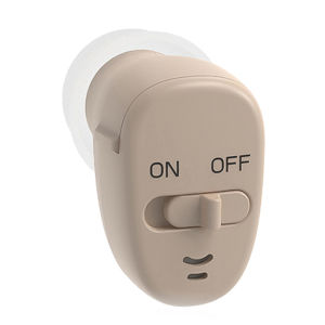 ITE Mini Hearing Aids Ear for Deafness Invisible Digital Hearing Aid for Elderly Moderate to Severe Hearing Loss Sound Amplifier