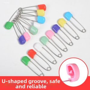 Extra Large and Thick Safe Stainless Steel Cartoon Baby Pins