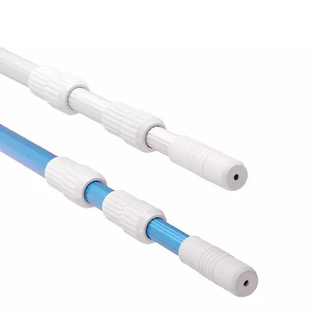 ☑️Swimming Pool Telescopic Ribbed Pole, Aluminum extension pole, pool