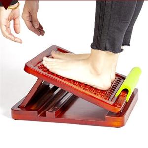 Real Wood Standing Stretching Board Leg Muscle Extender Home Fitness Equipment Acupoint Massage Recovery Tool Yoga Pedal