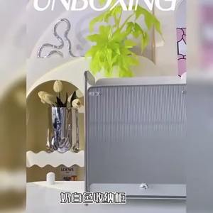 >SG Stock> 2 Tiers Multi Storage Purposed Dustproof Metal with Acrylic Door and Pull-Push Tray Rack Desktop Rack Cups Rack Cups Holder Seasoning Rack Seasoning Holder Kicthen Rack Makeup Rack Makeup Holder Cosmetics Rack Cosmetics Holder