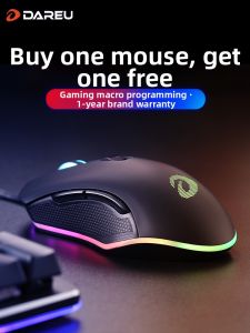 DAREU | Macro Programming Gaming Office Mouse
