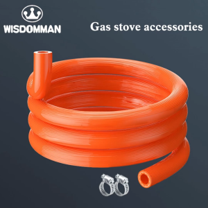 WISDOMMAN #  Regulator Hose Heavy Duty for General Purpose Universal with 2pcs Clamps