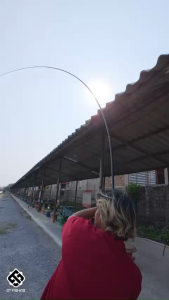 คันชิงหลิว ST BLACK LION 2025  เวท 4.5H สำหรับสายแข่งสายตกเข้าปาก ลายคันแบบตาราง เงางาม น้ำหนักเบา ปลายไวมาก