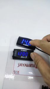 Voltmeter AKI 3in1 JAM SUHU VOLT METER AKI MOTOR UNIVERSAL ANTI AIR