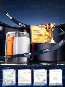 caibeike | Long Lasting Outdoor Cooling Semiconductor Portable Waist Fan