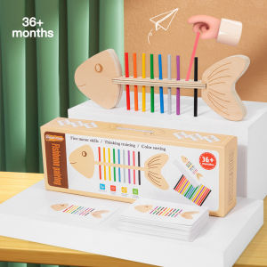 Montessori Color Matching and Fine Motor Skills Training Toy