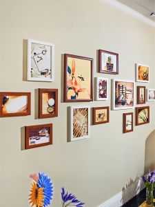 Living Room Sofa Photo Wall Frame Combination Bedroom Vintage Creative Photo Wall European Style Background Display Frame