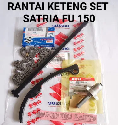 RANTAI KETENG SET FU LIDAH TENSRIONER TONJOKAN KETENG SATRIA FU 150 OLD NEW FL KARBU HIGH QUALITY KUALITAS TERJAMIN